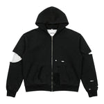 DESTROYED ZIP HOODIE DZH D2001