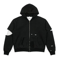 DESTROYED ZIP HOODIE DZH D2001
